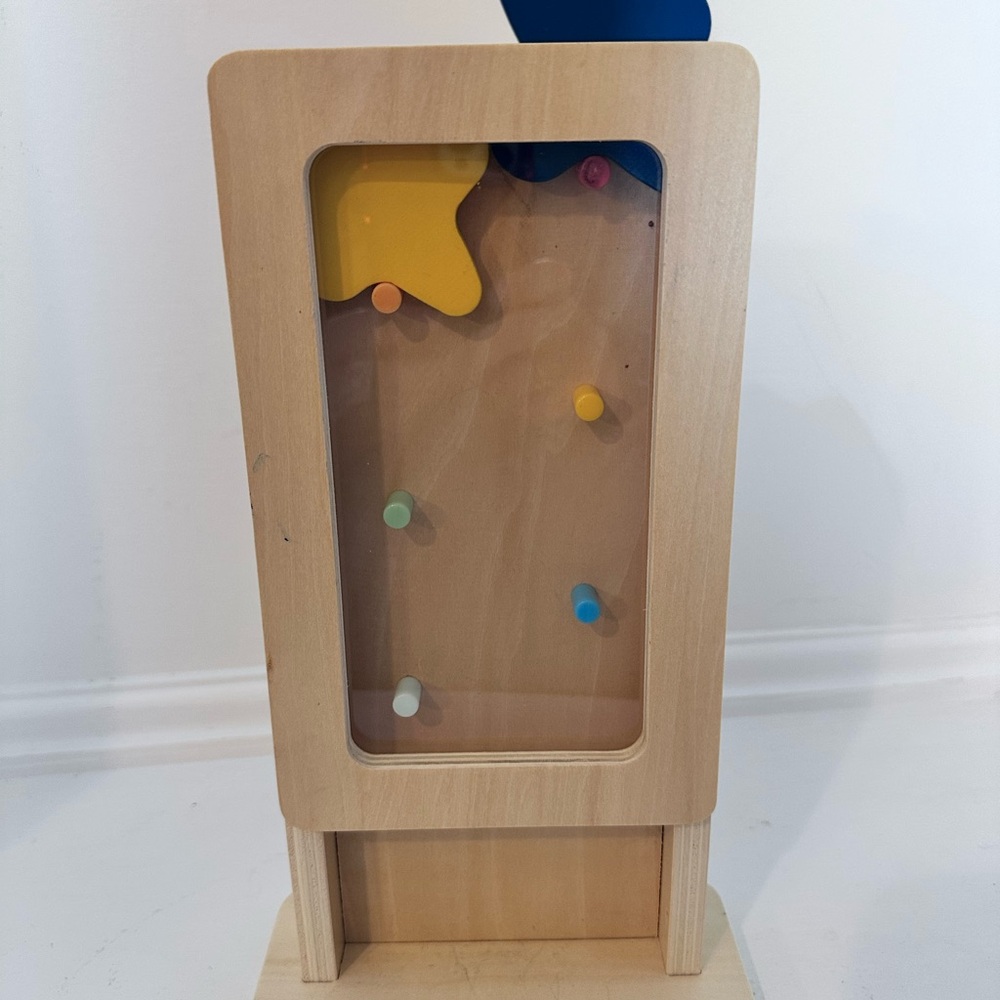 KiwiCo Panda Crate Clover Drop toy Montessori Wooden Toy Problem Solving Skills